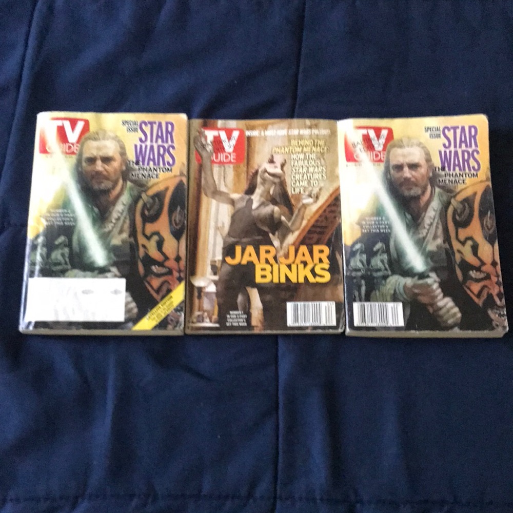 ✨ Star Wars Collector’s TV Guide Magazines 🚀
